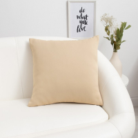 Подушка декоративная Этель, 40*40 см.,цв. светлое золото, блэкаут, 100% п/э Подушка декоративная Этель, 40*40 см.,цв. светлое золото, блэкаут, 100% п/э