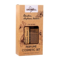 Подарочный набор косметики женский Organell коктейль для душа, 250 мл + парфюмерная вода, 33 мл