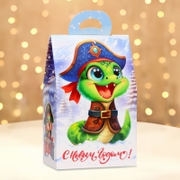 Подарочная коробка "Капитан" 17,2 х 9,5 х 27,5 см, Подарочная коробка "Капитан" 17,2 х 9,5 х 27,5 см,