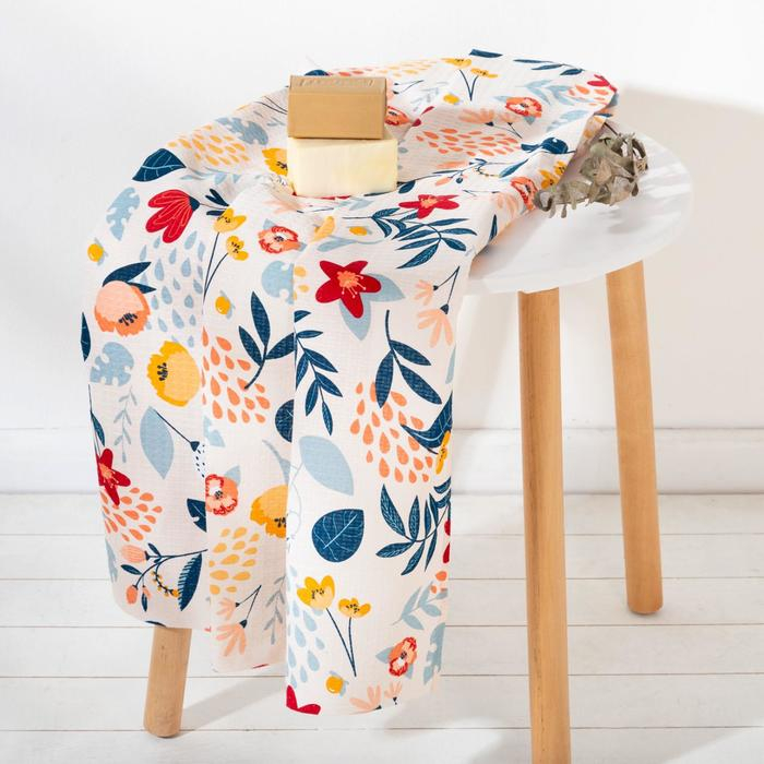 Полотенце &laquo;Цветочное поле&raquo; 80х150 см