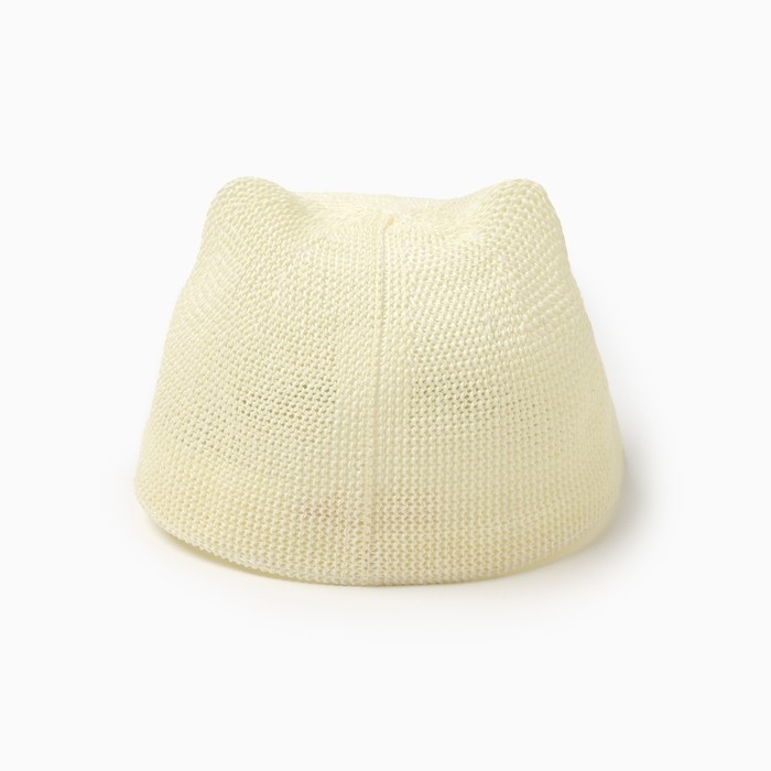 Кепи детская, цвет молочный, размер 52-54 Кепи детская, цвет молочный, размер 52-54