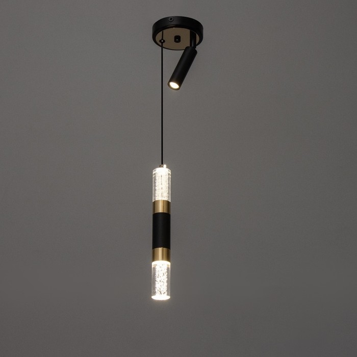 Светильник Светильник "Тори" LED 5+10Вт 3000-6000К черный 10х10х30-180см