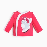 Кофточка детская, цвет розовый, рост 68см Кофточка детская, цвет розовый, рост 68см