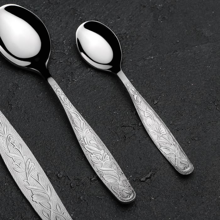 Набор столовый «Уралочка», 30 предметов, толщина 2 мм, декоративная коробка Набор столовый «Уралочка», 30 предметов, толщина 2 мм, декоративная коробка