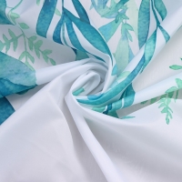 Штора для ванны Доляна &laquo;Акварель&raquo;, 180&times;180 см, полиэстер, с люверсами