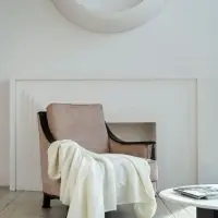 Плед Dantel, молочно-белый Плед Dantel, молочно-белый