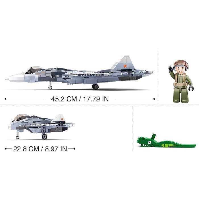 Конструктор &laquo;Модельки. Сверхзвуковой истребитель&raquo;, 893 детали