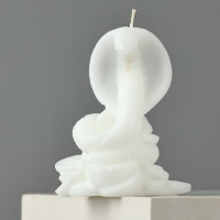 Новый год 2025! Свеча интерьерная «Новогодняя коллекция: Змея на монетках», белая, 78 х 61 х 52 Новый год 2025! Свеча интерьерная «Новогодняя коллекция: Змея на монетках», белая, 78 х 61 х 52