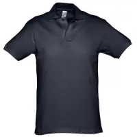 Рубашка поло мужская Spirit 240 темно-синяя (navy), размер M