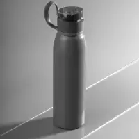 Бутылка для воды Billy Gym, матовая серая