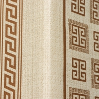 Клеёнка на стол на нетканой основе Доляна &laquo;Афины&raquo;, ширина 140 см, рулон 20 м, цвет коричневый