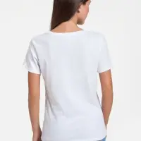 Футболка женская &laquo;Любовь зла&raquo;, белая, размер S