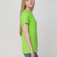 Футболка женская T-bolka Lady зеленое яблоко, размер M