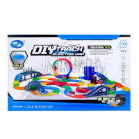 Автотрек &laquo;Магический Трек&raquo;, гибкий, светится в темноте, 106 деталей, мёртвая петля