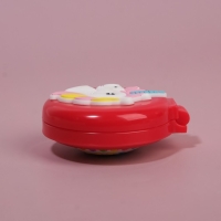 Расчёска массажная, складная, с зеркалом, d = 6,5 см, рисунок МИКС Расчёска массажная, складная, с зеркалом, d = 6,5 см, рисунок МИКС