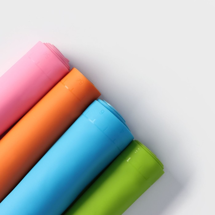 Коврик для выпечки с разметкой Доляна &laquo;Буссен&raquo;, силикон, 61,5&times;41,5 см, цвет МИКС