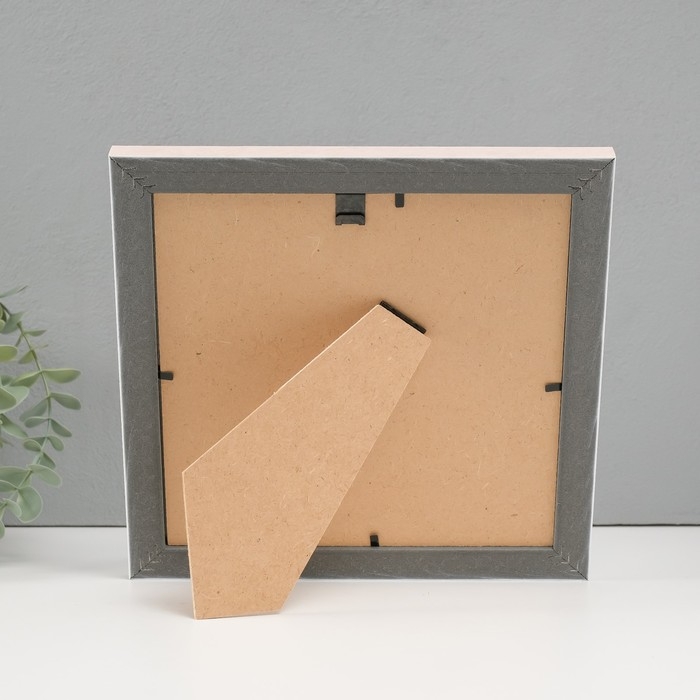 Фоторамка пластик Gallery 20х20 см, 642490 розовый (пластиковый экран)