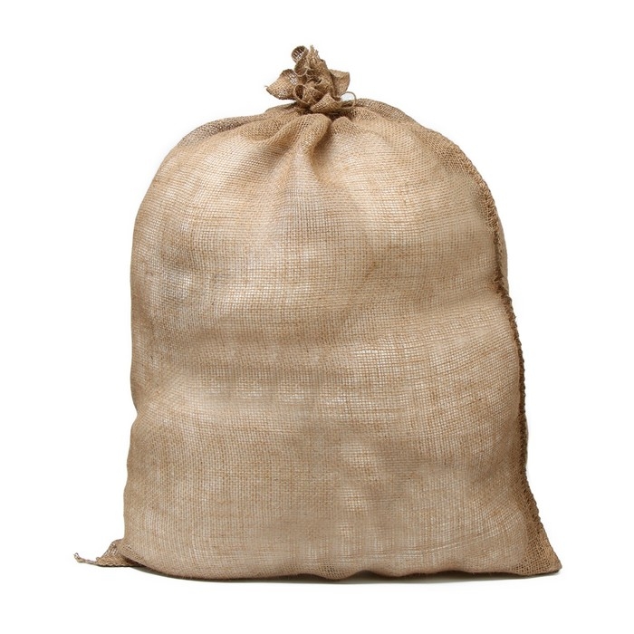 Мешок джутовый, 74 &times; 100 см, плотность 26 &times; 26 нитей, без завязок, Greengo