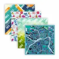 Платок с печатью на заказ ColorSharm, S Платок с печатью на заказ ColorSharm, S