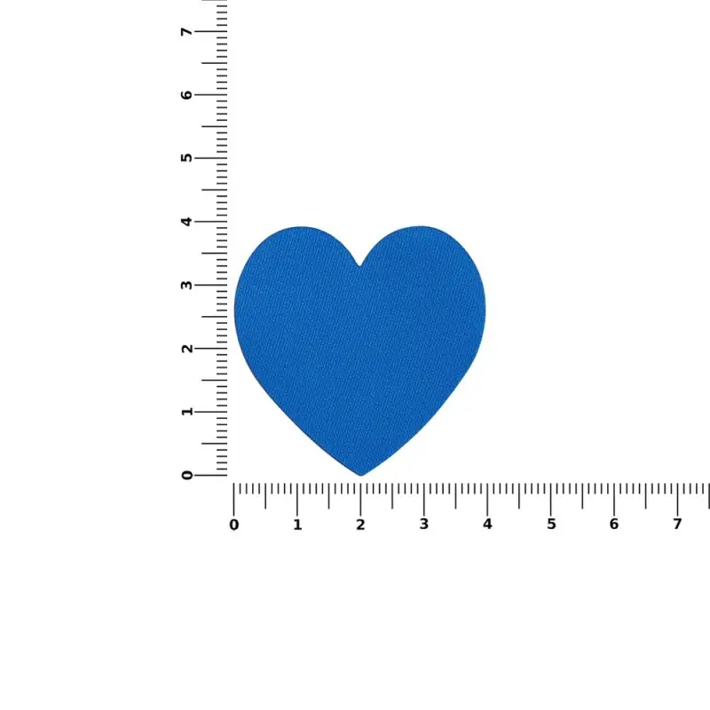 Наклейка тканевая Lunga Сor, M, синяя Наклейка тканевая Lunga Сor, M, синяя