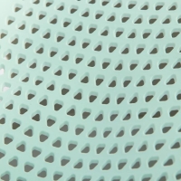 Лежак - горка для купания, цвет белый/мятный, 0-6 мес, р-р 43х30х19см