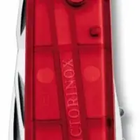 Офицерский нож Spartan 91, прозрачный красный