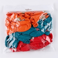 Воздушный шар латексный 12" &laquo;С днём рождения. Собачки&raquo;, 50 шт.