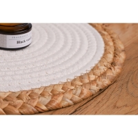 Салфетка сервировочная на стол Доляна «Мэг», 30×30 см, цвет белый Салфетка сервировочная на стол Доляна «Мэг», 30×30 см, цвет белый