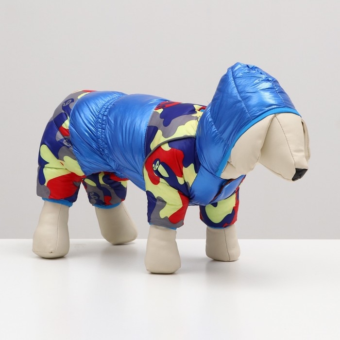 Комбинезон Комбинезон "Волна" с утяжкой, размер 8 (ДС 19 см, ОГ 30, ОГ 22 см), синий