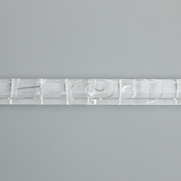 Скалка для творчества акрил Скалка для творчества акрил "Ноты" 16х1 см