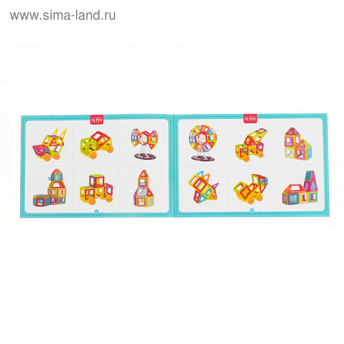 Конструктор магнитный &laquo;Мини магический магнит&raquo;, 106 деталей