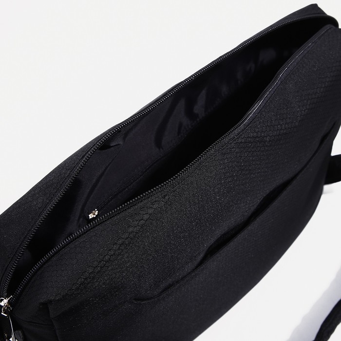 Сумка мужская &laquo;Медведково&raquo;, цвет чёрный