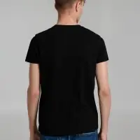 Футболка мужская Regent Fit 150, черная, размер S