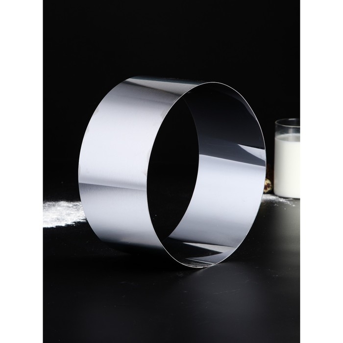 Форма для выпечки и выкладки &laquo;Круг&raquo;, h=12 см, d=25 см