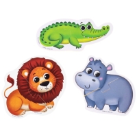 Мягкий пазл для малышей &laquo;Африка&raquo;, 5 пазлов, Крошка Я