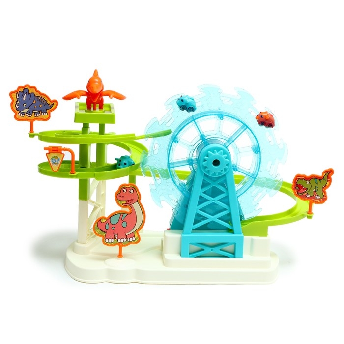 Развивающая игрушка &laquo;Горка динозавриков&raquo;, световые и звуковые эффекты