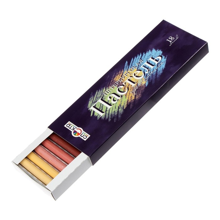 Пастель сухая, набор 72 цвета, Hard, Спектр Пастель сухая, набор 72 цвета, Hard, Спектр "Петербургская", D-8.5мм /L-65 мм, круглое сечение, художественная