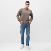 Джемпер мужской  MINAKU: Casual Collection цвет тауп, р-р 50