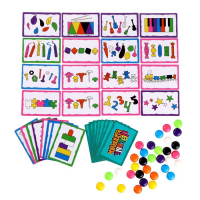 Настольная игра на внимательность «Цветные колпачки», 2-4 игрока, 5+ Настольная игра на внимательность «Цветные колпачки», 2-4 игрока, 5+