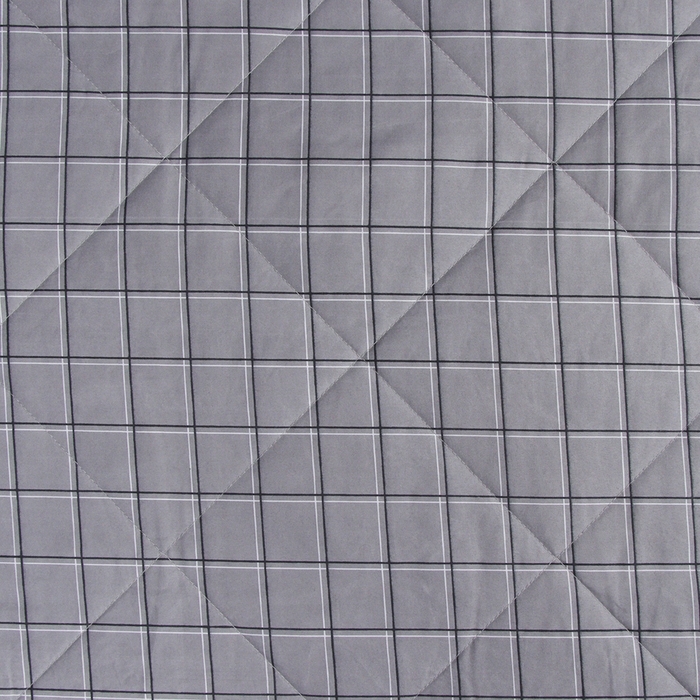 Покрывало LoveLife 2сп Gray cage 180*210&plusmn;5см, новосатин, 100%п/э