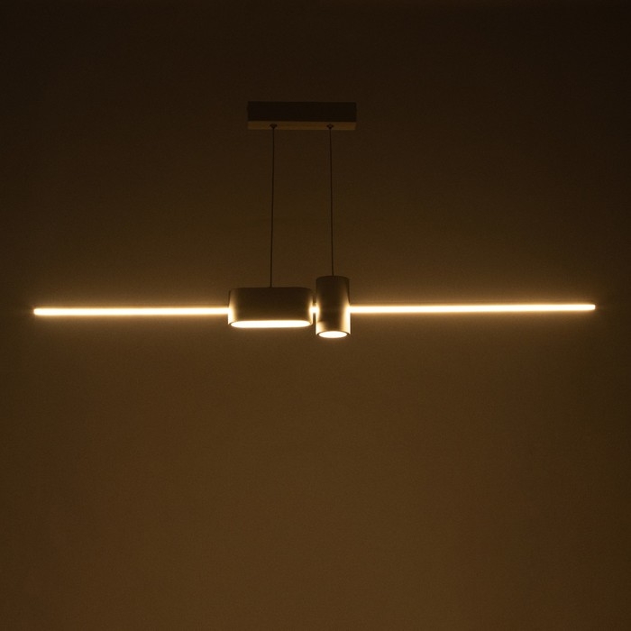 Светильник с ПДУ Светильник с ПДУ "Бергер" LED 18Вт 3000-6000К белый 100х100 см