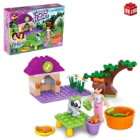 Конструктор Город Мечты &laquo;Девочка с собачкой&raquo;, 76 деталей