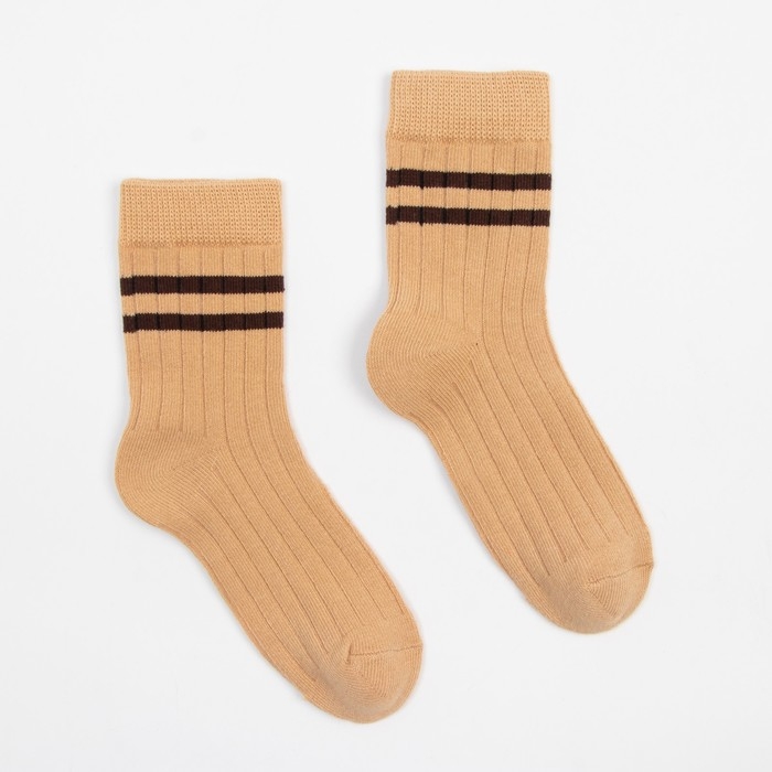 Носки детские MINAKU цв.бежевый, р-р 18-22 см Носки детские MINAKU цв.бежевый, р-р 18-22 см