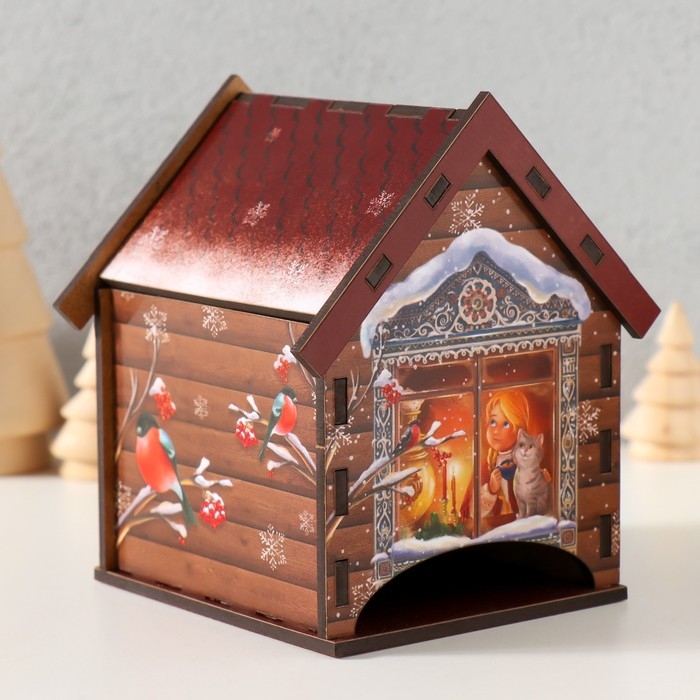 Чайный домик "Чудеса в окошке" 10,5х9,5х12 см