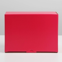 Коробка подарочная складная, упаковка, &laquo;Фуксия&raquo;, 26 х 19 х 10 см