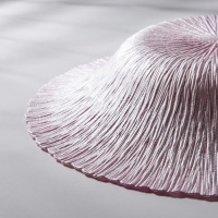 Блюдо сервировочное &laquo;Аметист&raquo;, d=40 см, цвет розовый