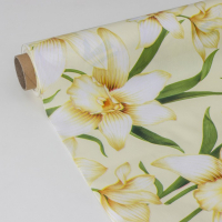 Клеёнка на стол Доляна, на нетканой основе, ширина 137 см, общая толщина 0,19 мм, рулон 20 м Клеёнка на стол Доляна, на нетканой основе, ширина 137 см, общая толщина 0,19 мм, рулон 20 м