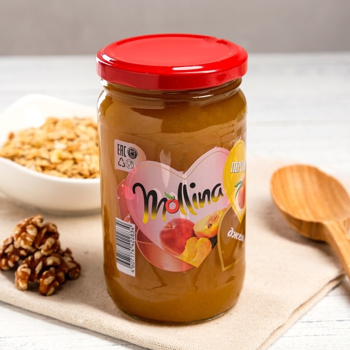 Джем Mollina персиковый, 450 г Джем Mollina персиковый, 450 г