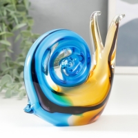 Сувенир стекло "Улитка" 13х11.5 см Сувенир стекло "Улитка" 13х11.5 см