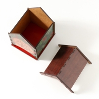 Чайный домик "Happy new Tea" 10,5х9,5х12 см Чайный домик "Happy new Tea" 10,5х9,5х12 см